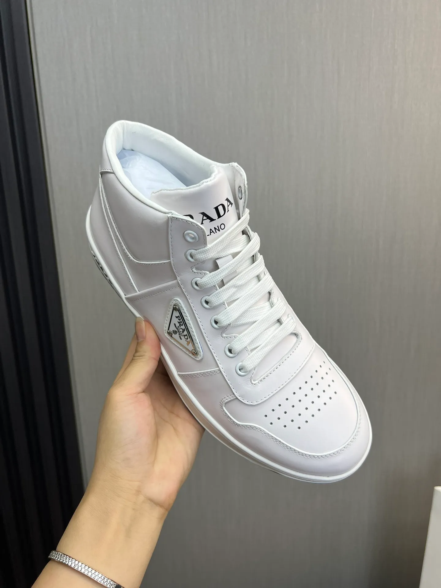 Men's shoes 💰620💰 [PRADA] Autumn and winter hot sale 🔥High quality shipment ✔️Original cowhide + cowhide lining, 1🆚1 replica, original sole, 38-45 (45 customized, non-refundable)